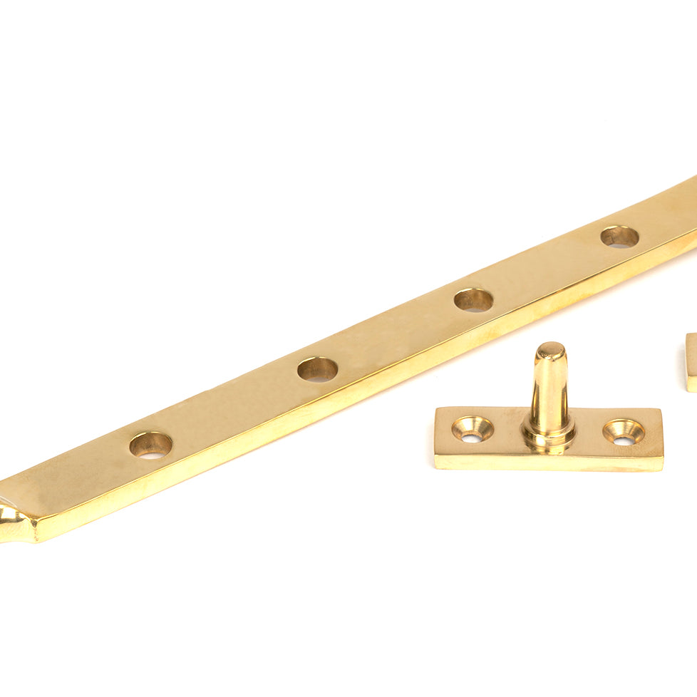From The Anvil's Polished Brass Brompton Stay