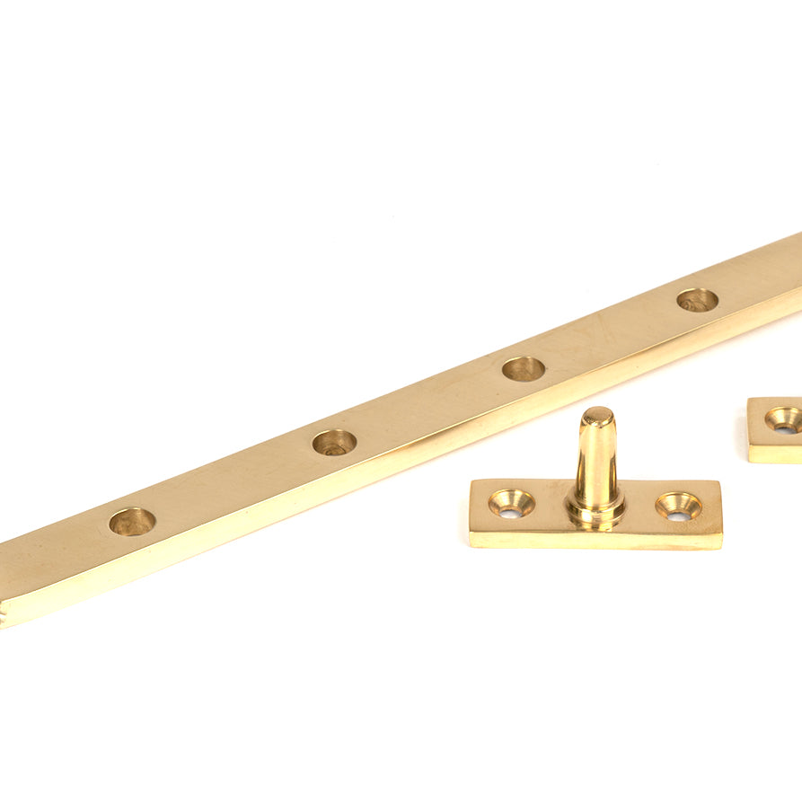 From The Anvil's Polished Brass Brompton Stay