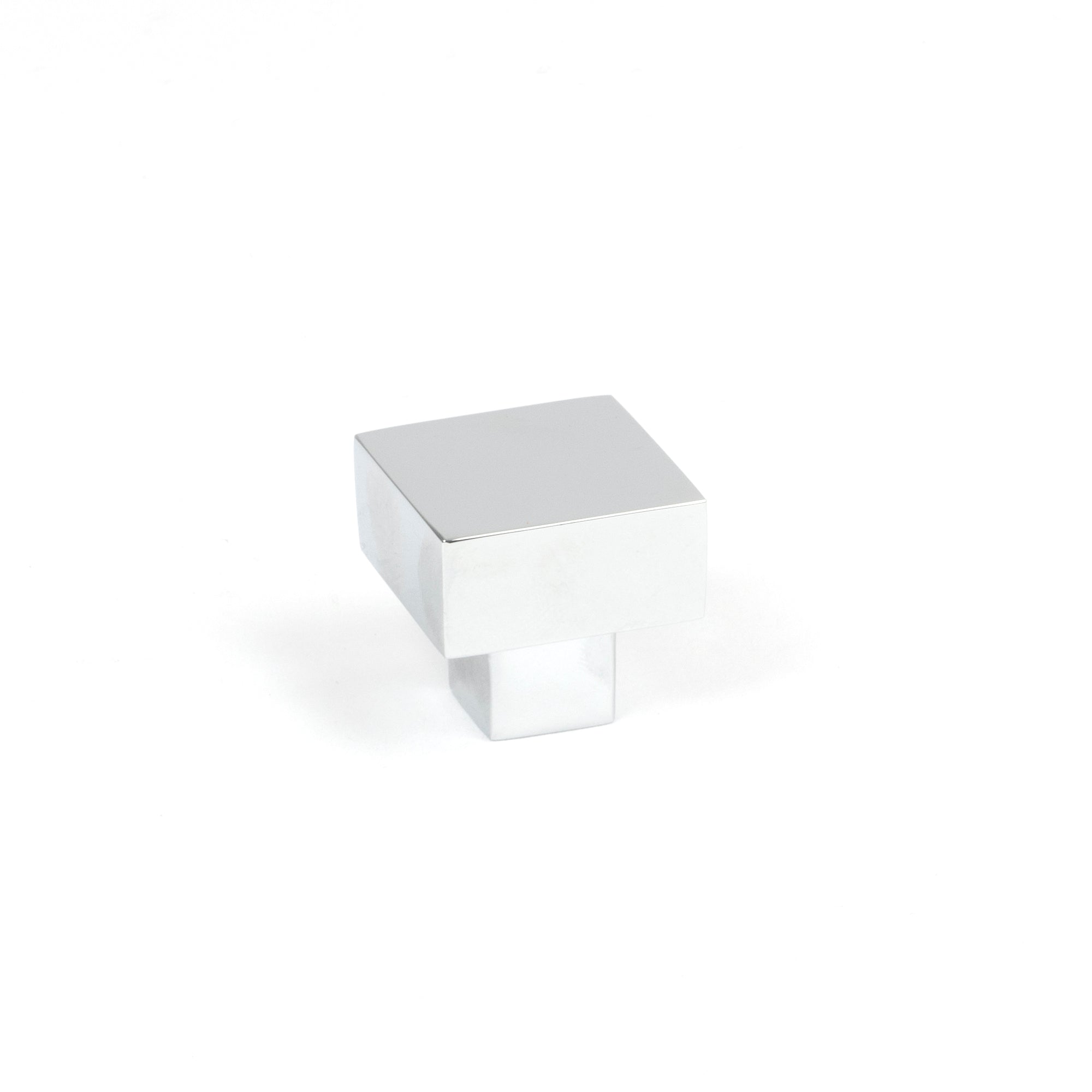 From The Anvil's Polished Chrome Albers Cabinet Knob