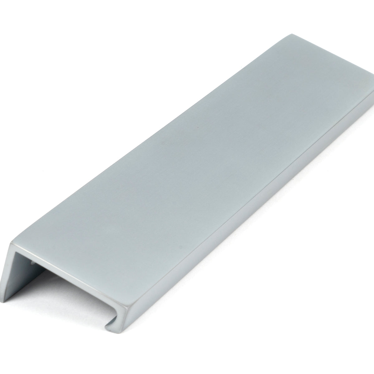 From The Anvil's Satin Chrome Plain Edge Pull