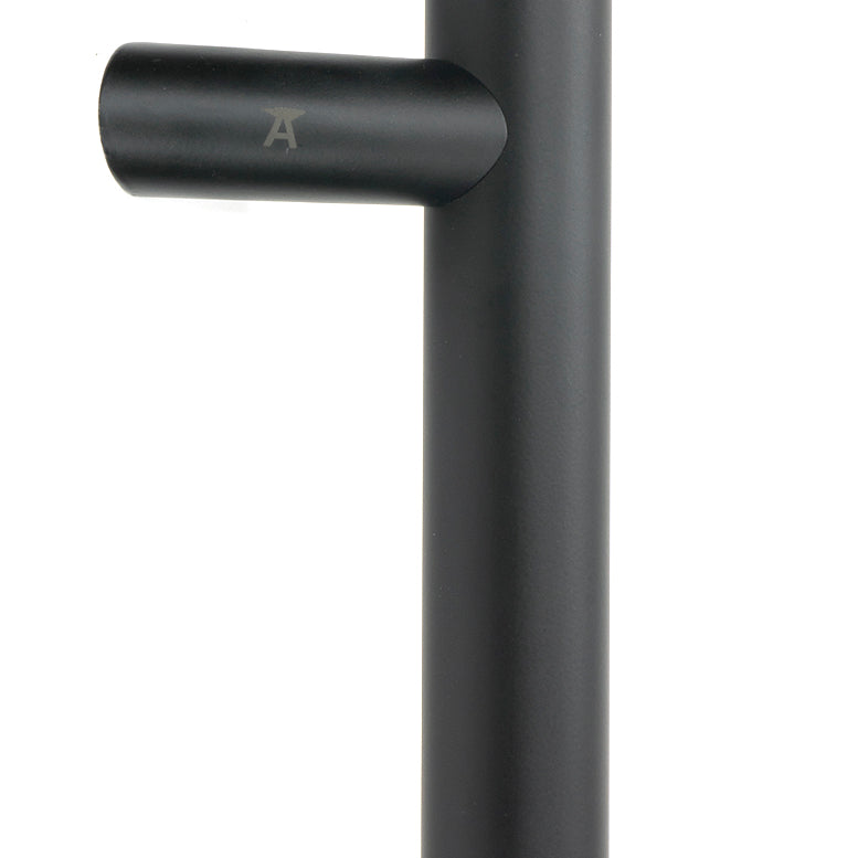 From The Anvil's Matt Black Offset T Bar Handle Bolt Fix 32mm dia