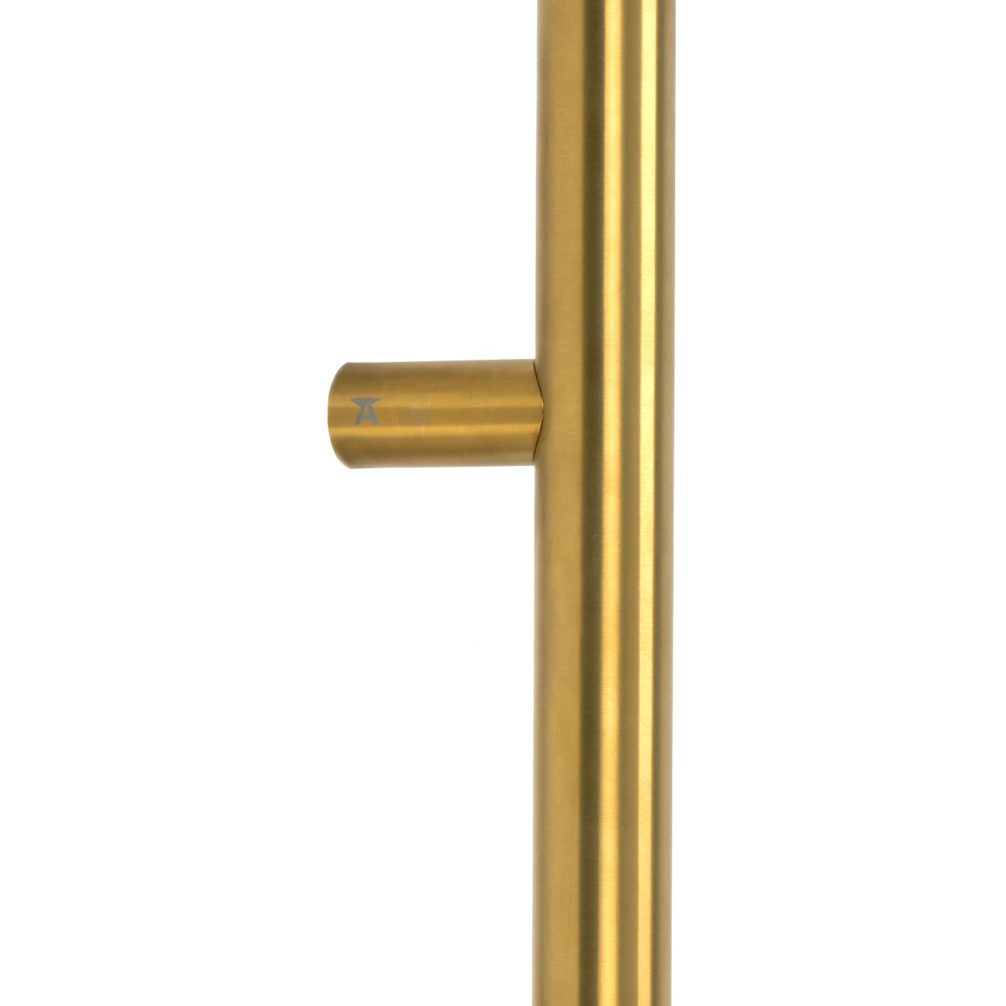 From The Anvil's Aged Brass T Bar Handle Secret Fix 32mm dia