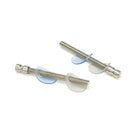 From The Anvil's Satin Stainless Steel (304) 100mm Back to Back Fixings for T Bar (2) - Offset