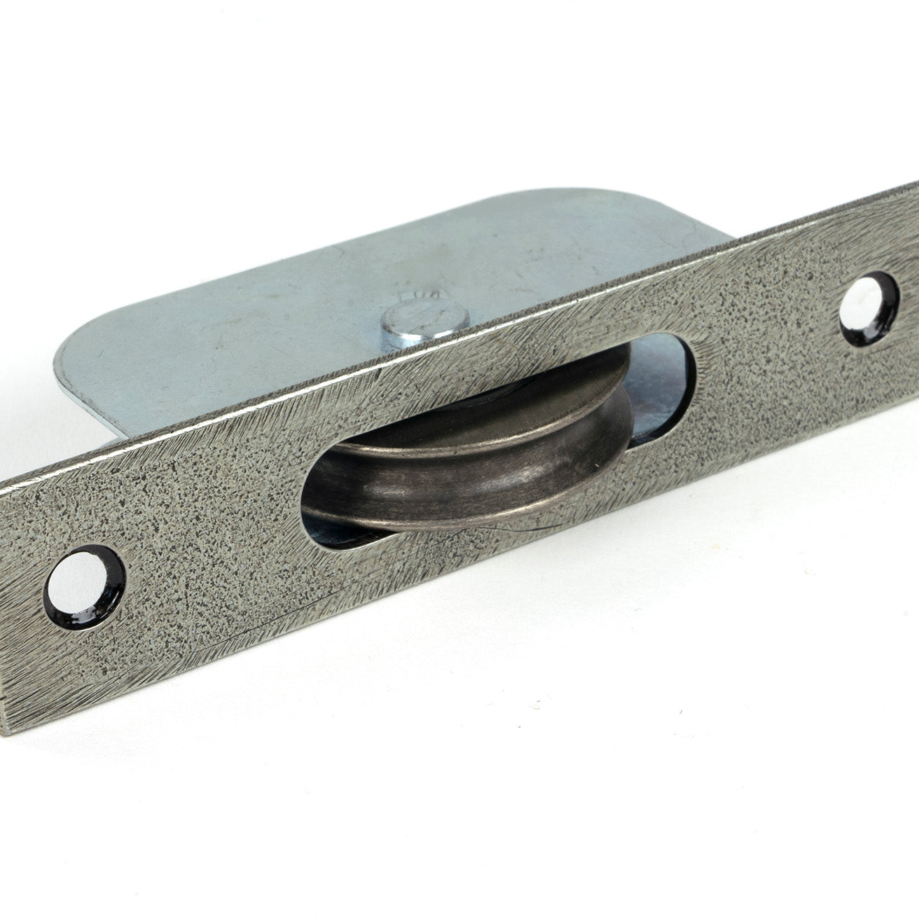 From The Anvil's Pewter Patina Square Ended Sash Pulley 75kg