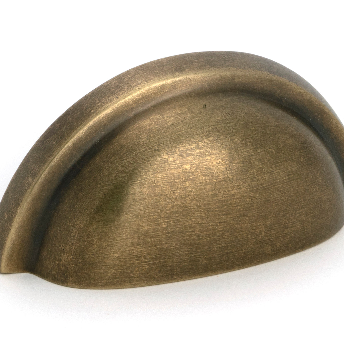 From The Anvil's Burnished Brass Regency Concealed Drawer Pull