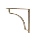 From The Anvil's Burnished Brass Abingdon Shelf Bracket