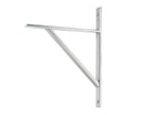 From The Anvil's Satin Chrome Chalfont Shelf Bracket