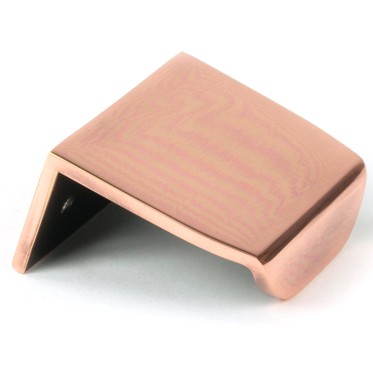 From The Anvil's Polished Bronze Moore Edge Pull