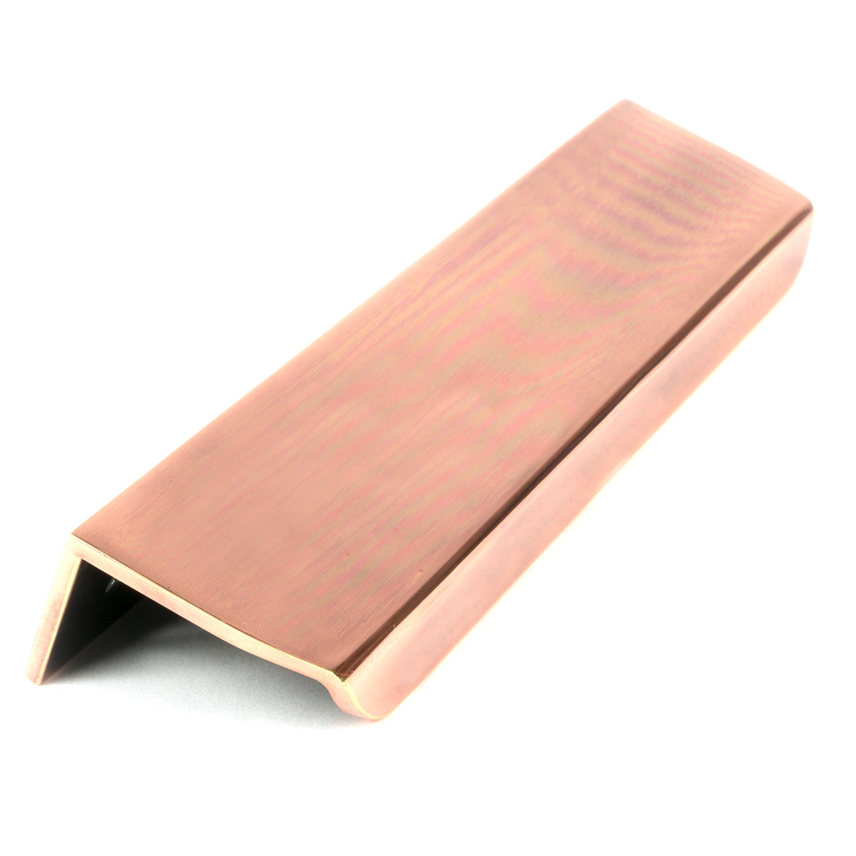 From The Anvil's Polished Bronze Moore Edge Pull
