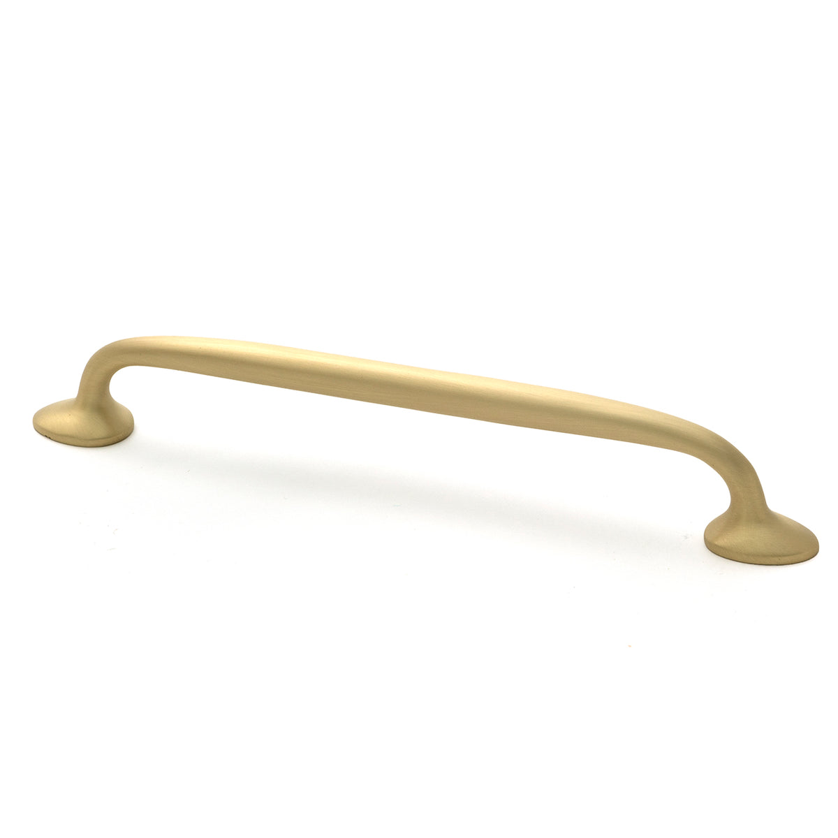 From The Anvil's Satin Brass Moore Pull Handle