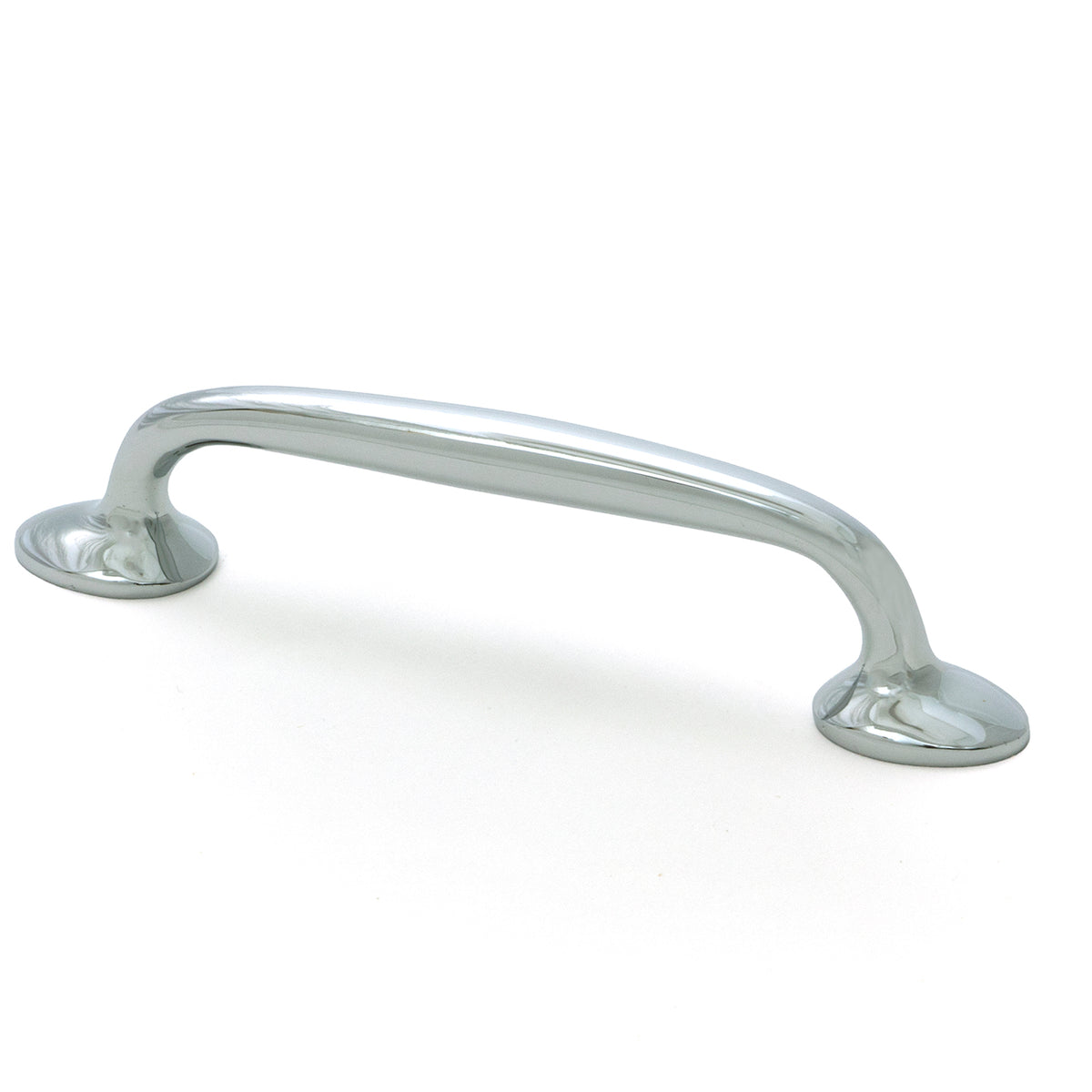 From The Anvil's Polished Chrome Moore Pull Handle