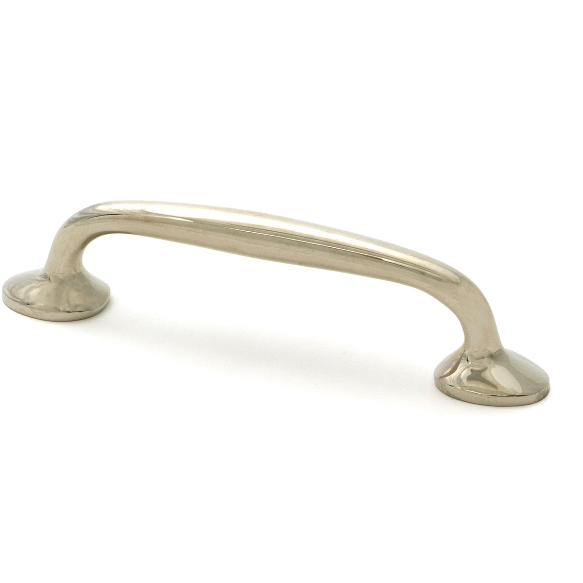 From The Anvil's Polished Nickel Moore Pull Handle