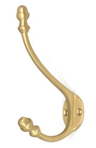 From The Anvil's Satin Brass Hat & Coat Hook