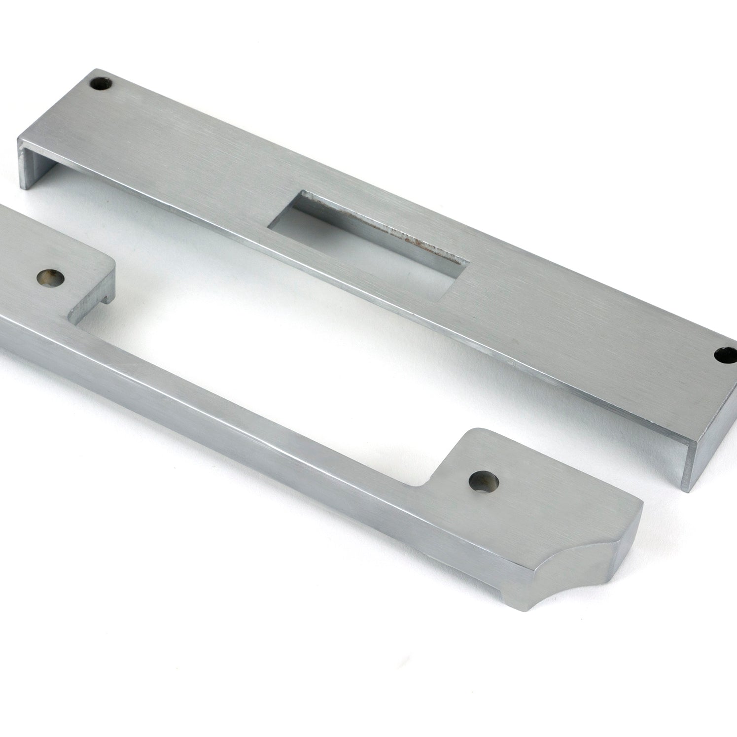 From The Anvil's Satin Chrome ½" Rebate Kit for Euro Dead Lock