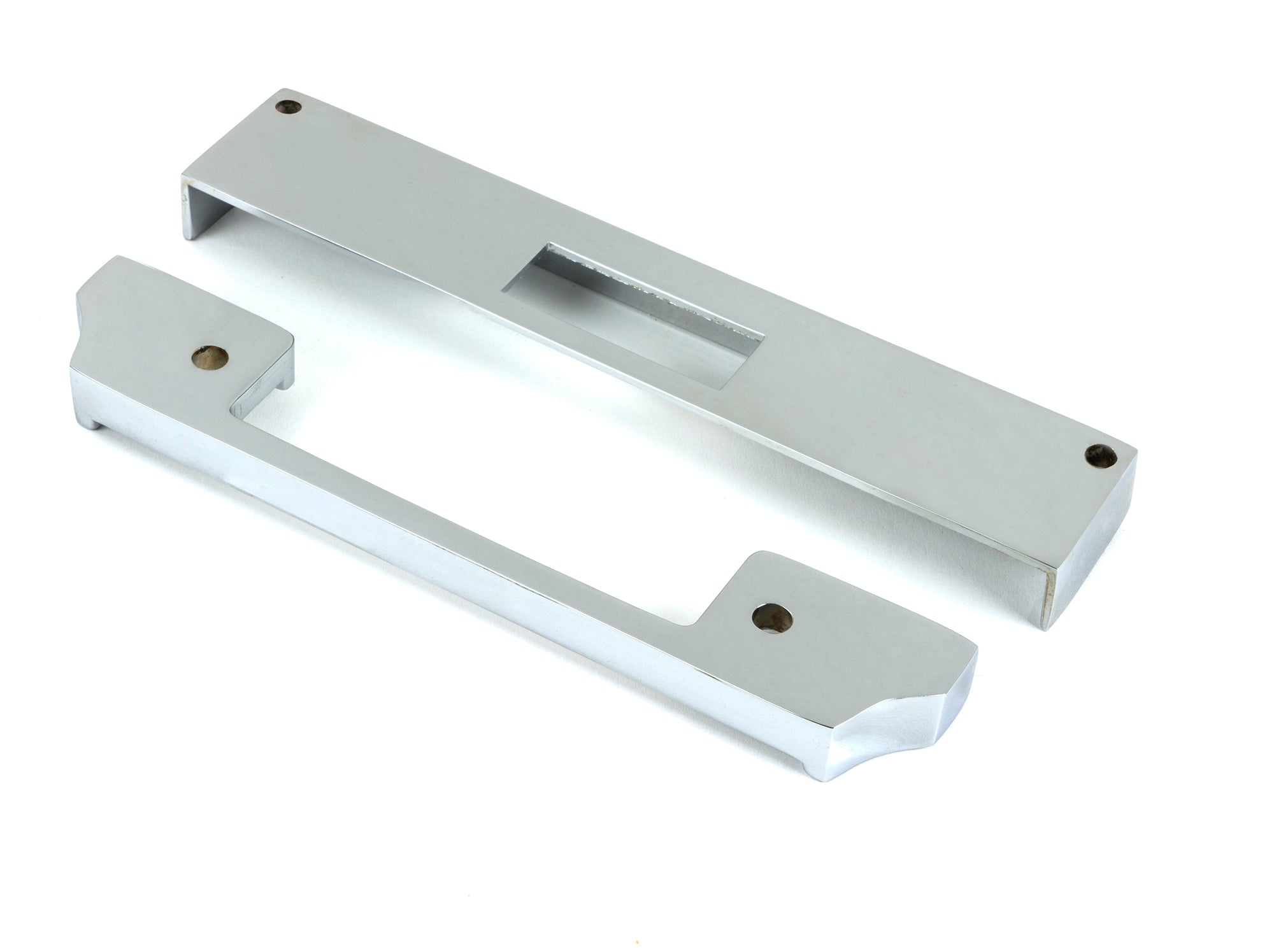 From The Anvil's Polished Stainless Steel ½" Rebate Kit for Euro Dead Lock