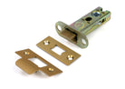 From The Anvil's Satin Brass Heavy Duty Latch