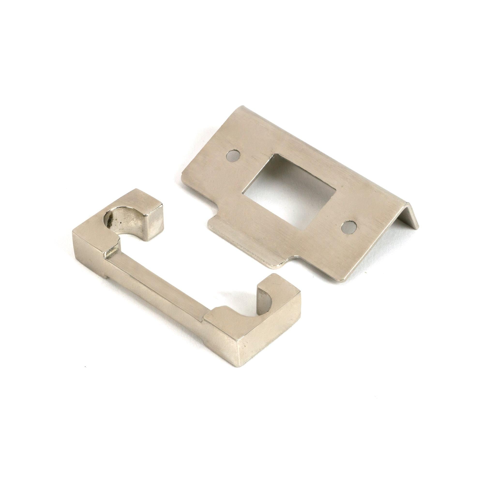 From The Anvil's Polished Nickel ½" Rebate Kit for Heavy Duty Latch
