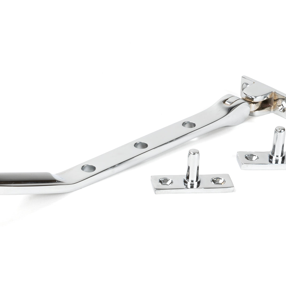 From The Anvil's Polished Chrome Art Deco Stay