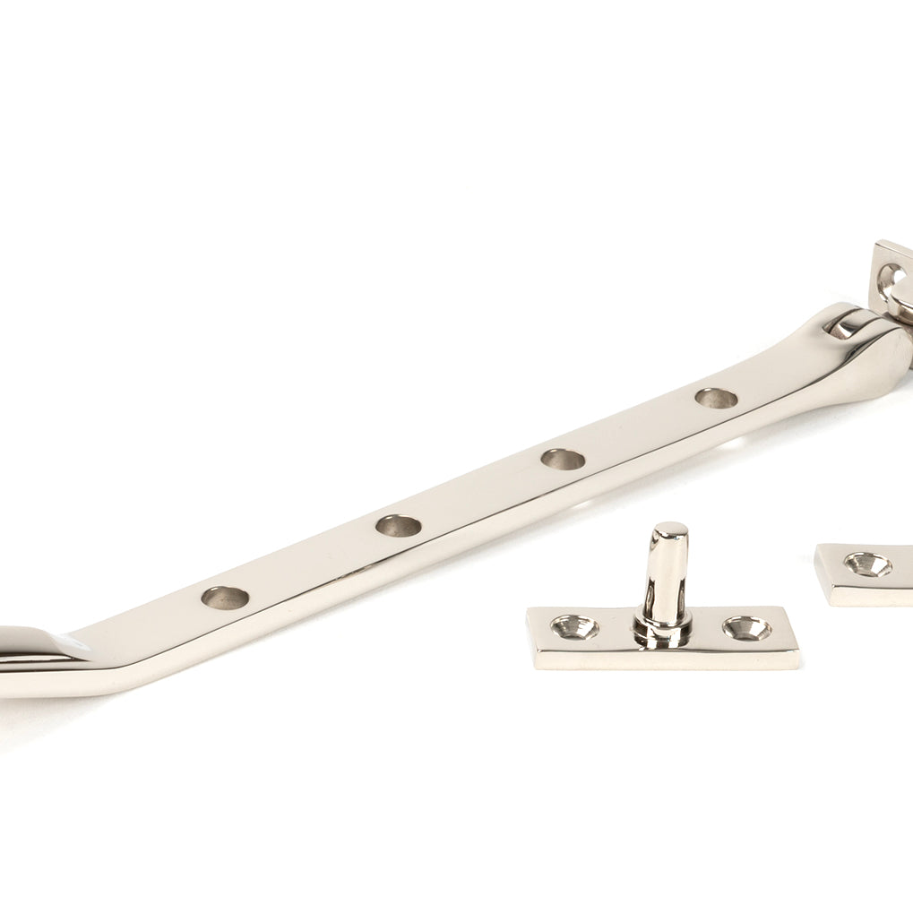 From The Anvil's Polished Nickel Art Deco Stay