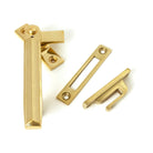 From The Anvil's Polished Brass Locking Art Deco Fastener