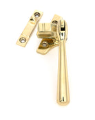 From The Anvil's Polished Brass Night-Vent Locking Newbury Fastener (Steel Window)