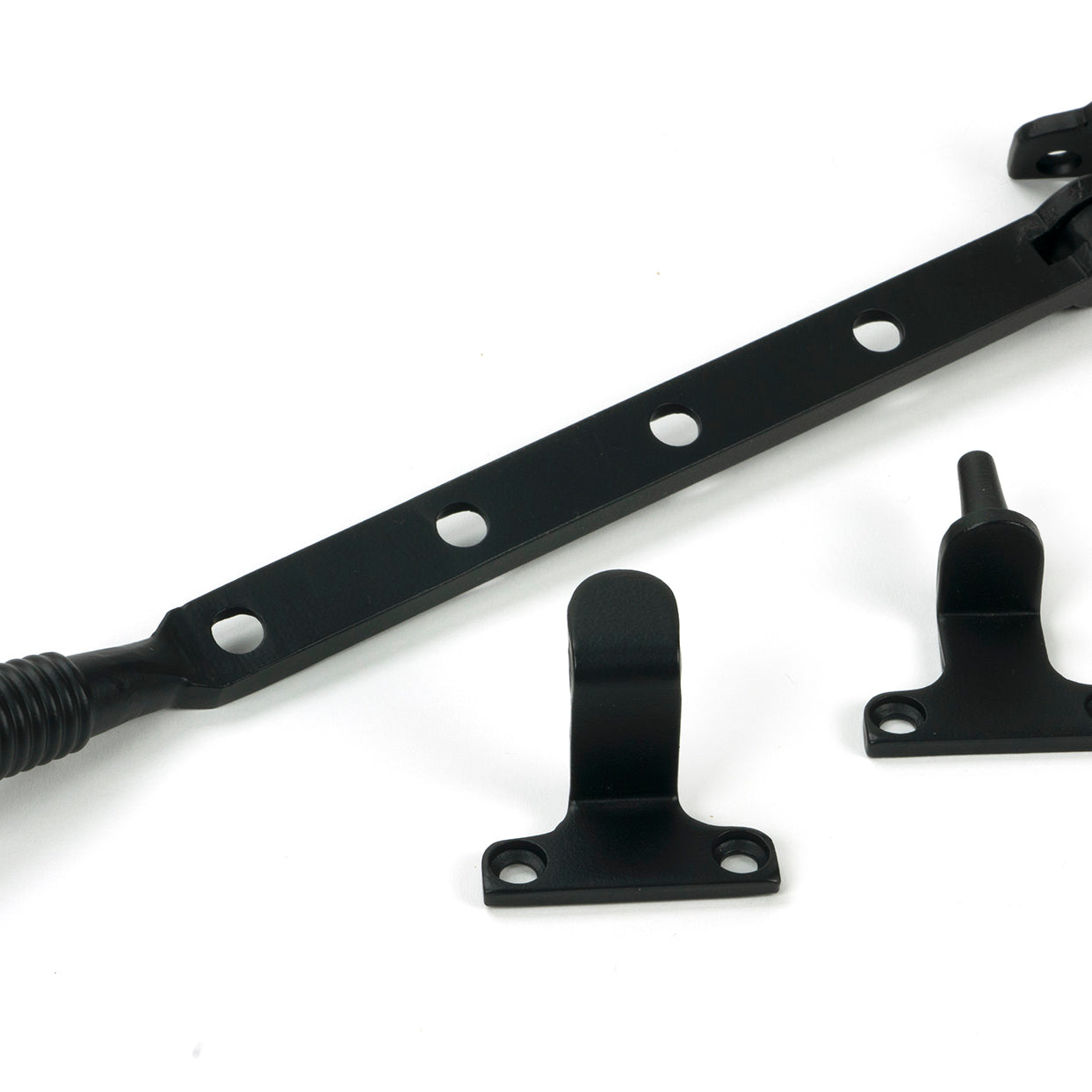 From The Anvil's Matt Black Reeded Stay (Steel Window)