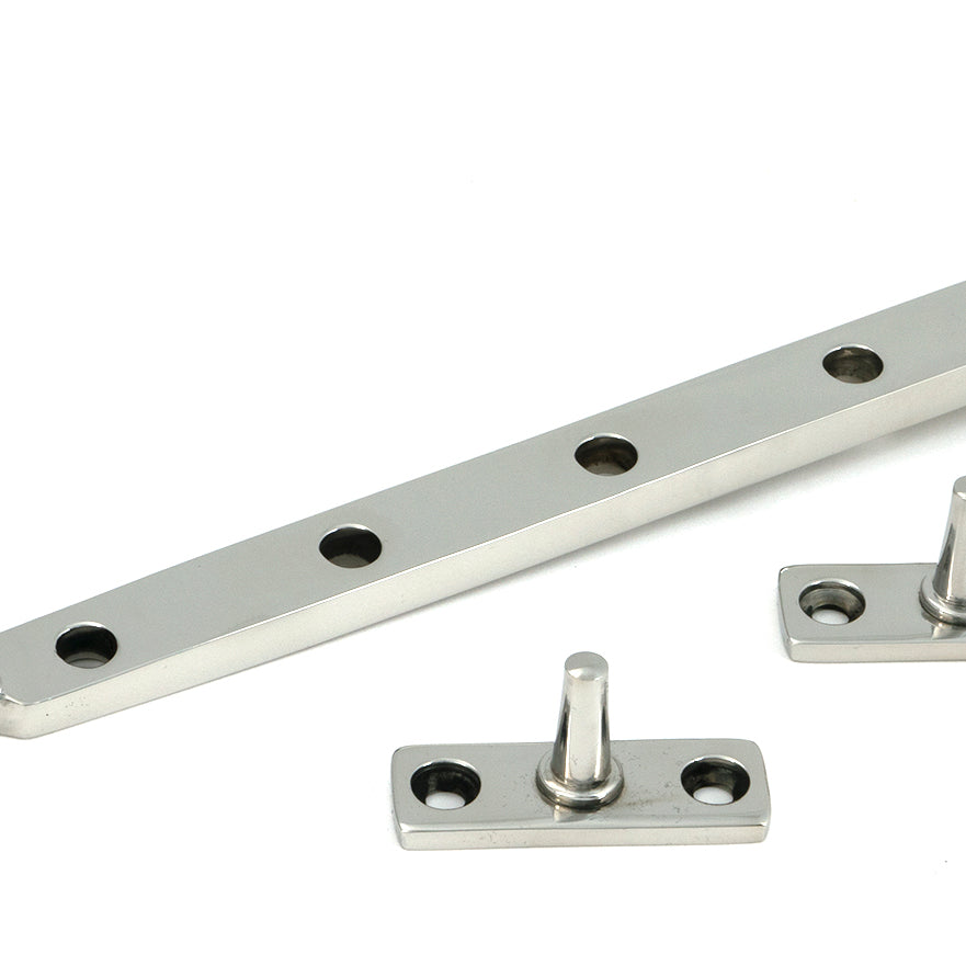 From The Anvil's Polished Marine SS (316) Reeded Stay