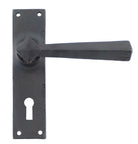 From The Anvil's Beeswax Straight Lever Lock Set