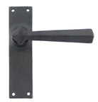 From The Anvil's Beeswax Straight Lever Latch Set