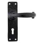 From The Anvil's Black Classic Lever Lock Set