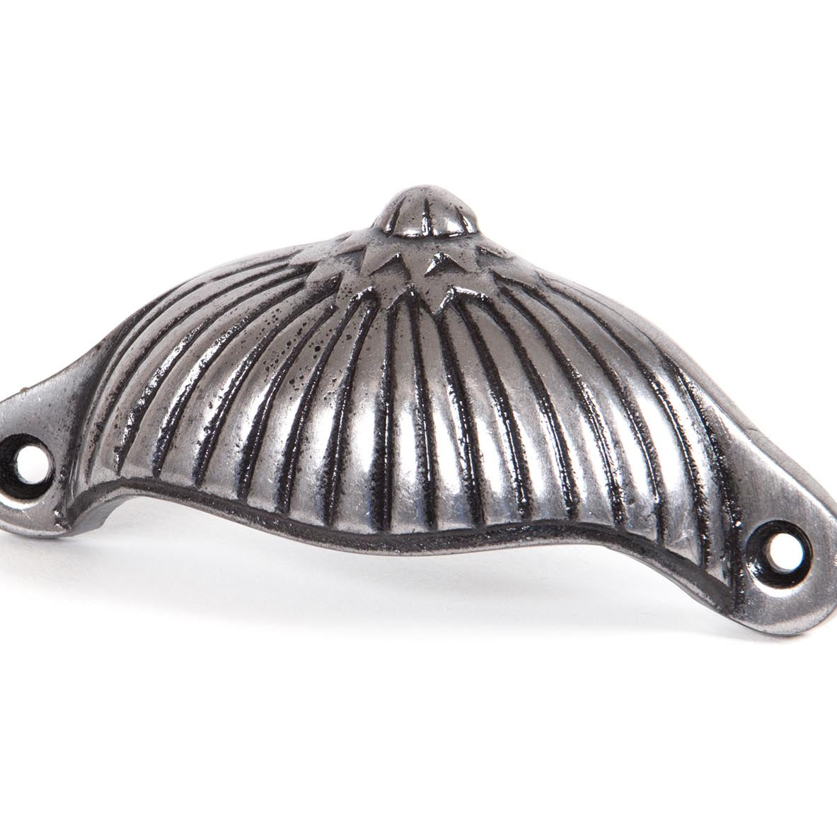 From The Anvil's Natural Smooth Flower Drawer Pull