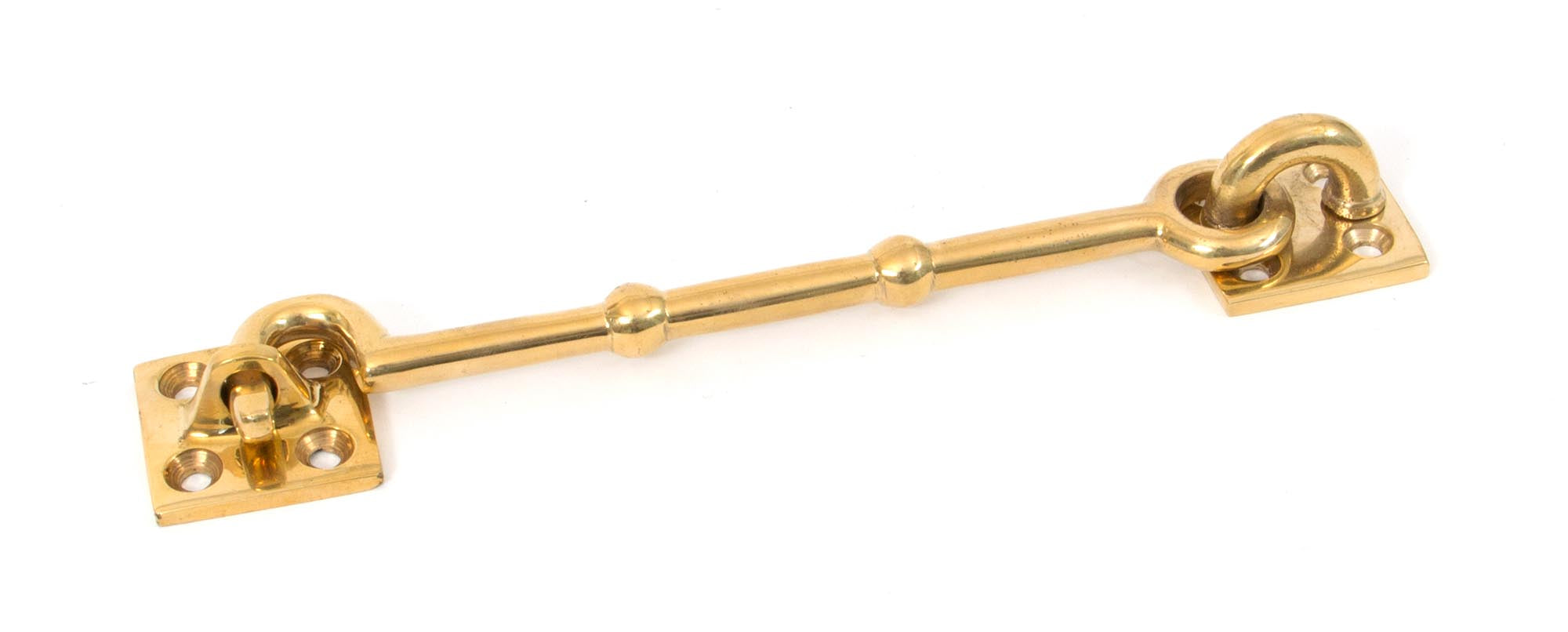 From The Anvil's Polished Brass Cabin Hook