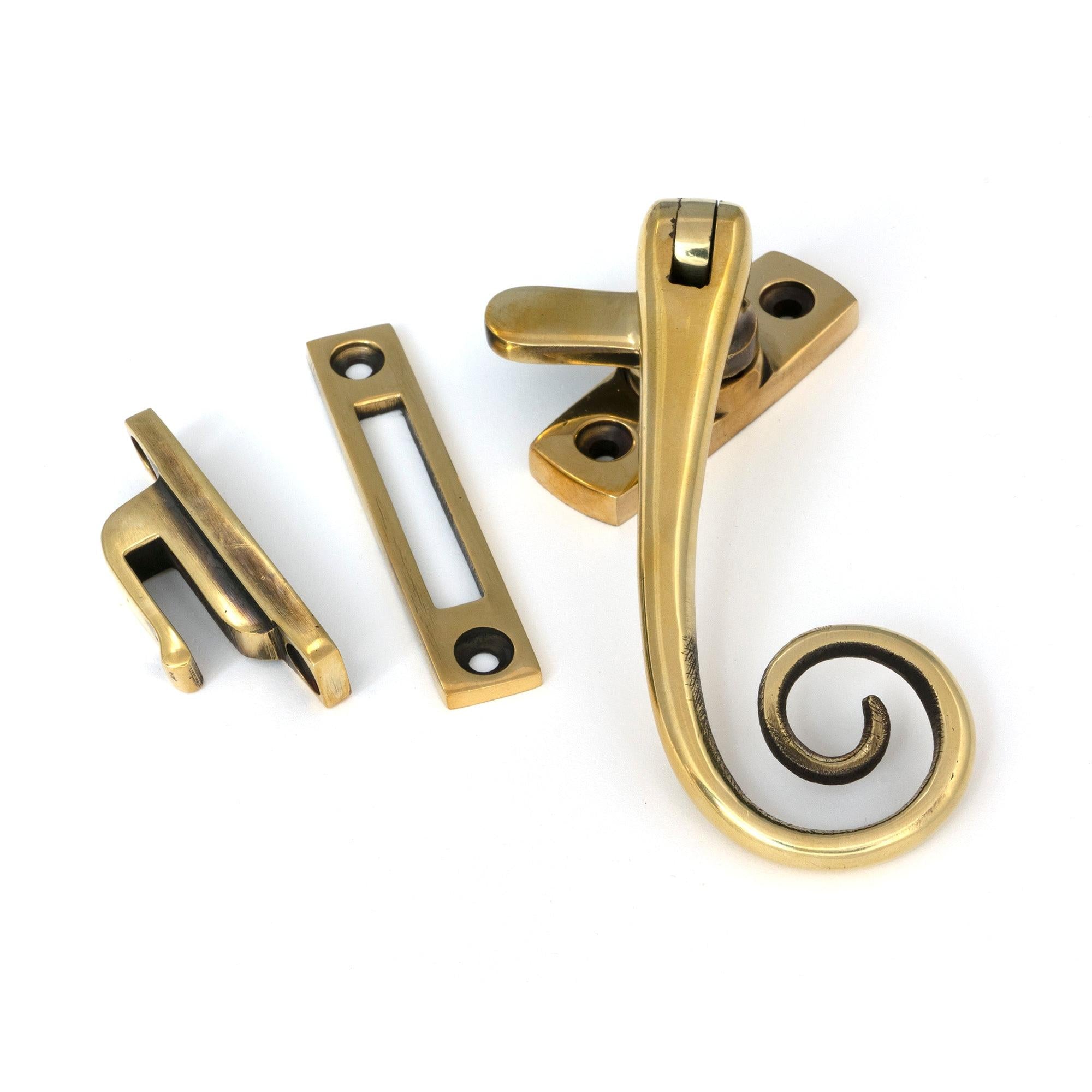 From The Anvil's Aged Brass Monkeytail Fastener