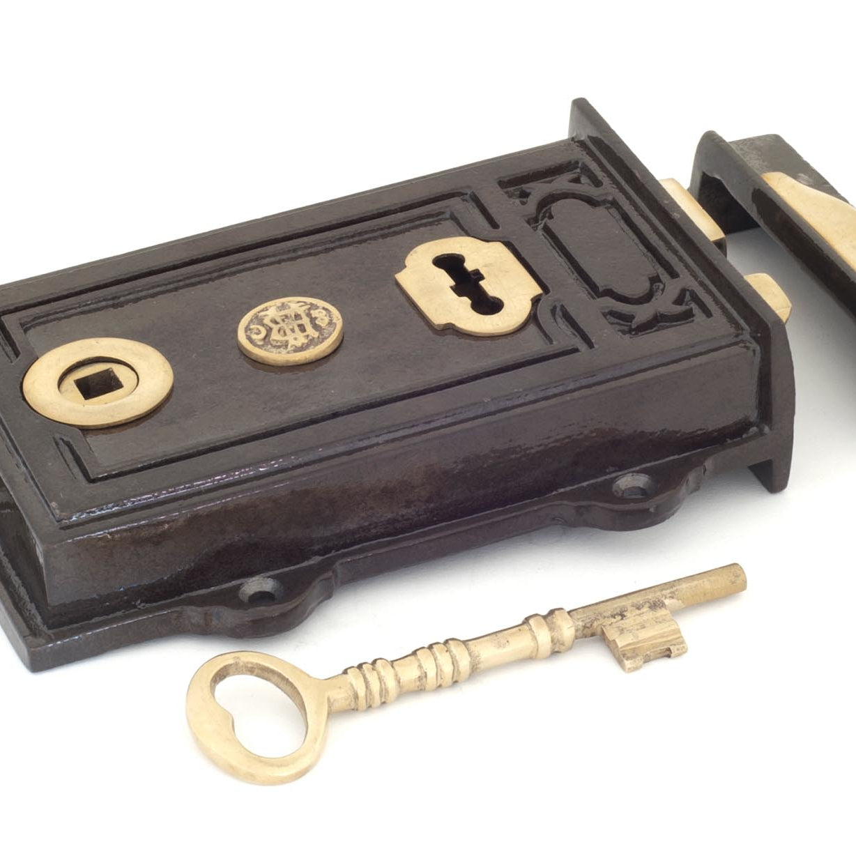 From The Anvil's Iron Davenport Rim Lock