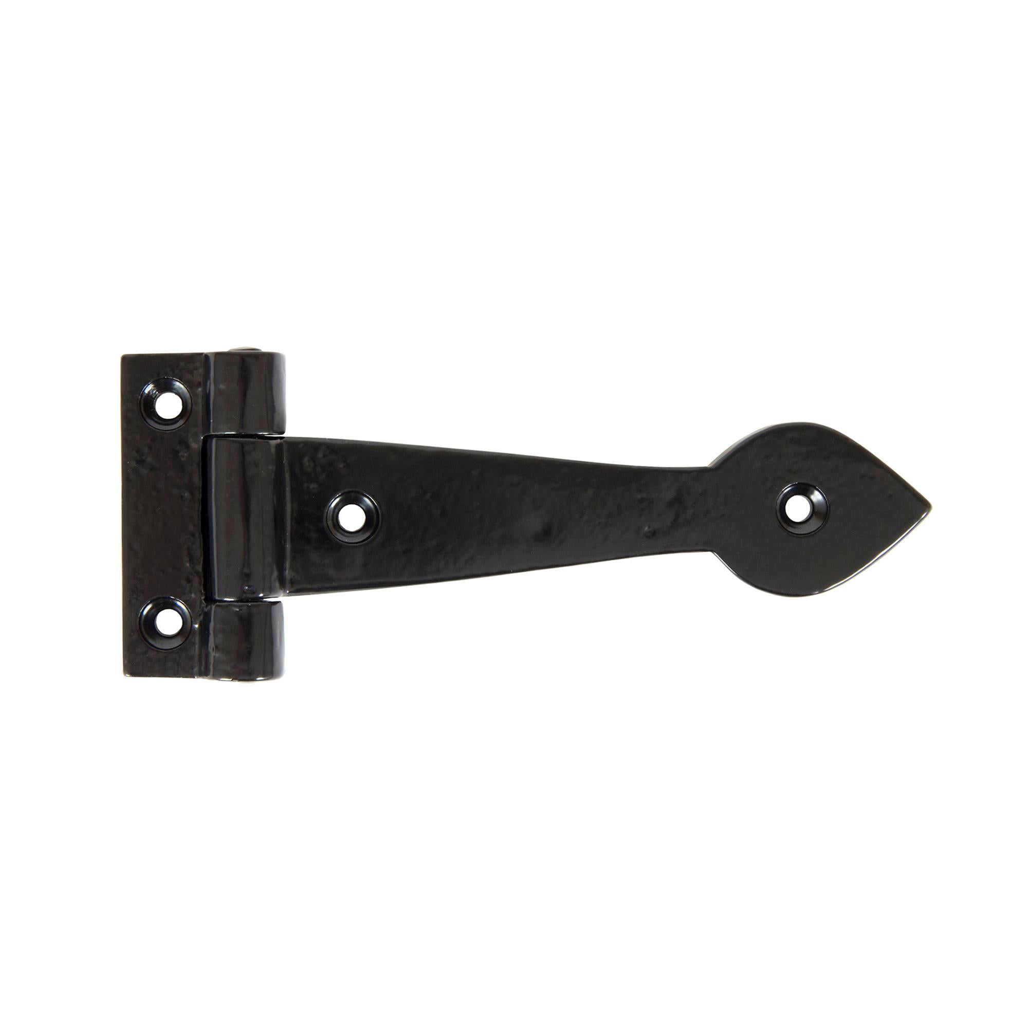 From The Anvil's Black Black Cast T Hinge (pair)