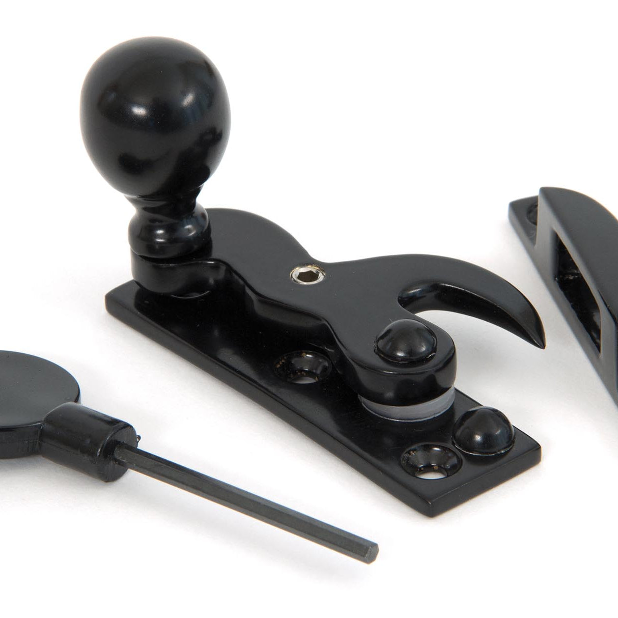 From The Anvil's Black Sash Hook Fastener