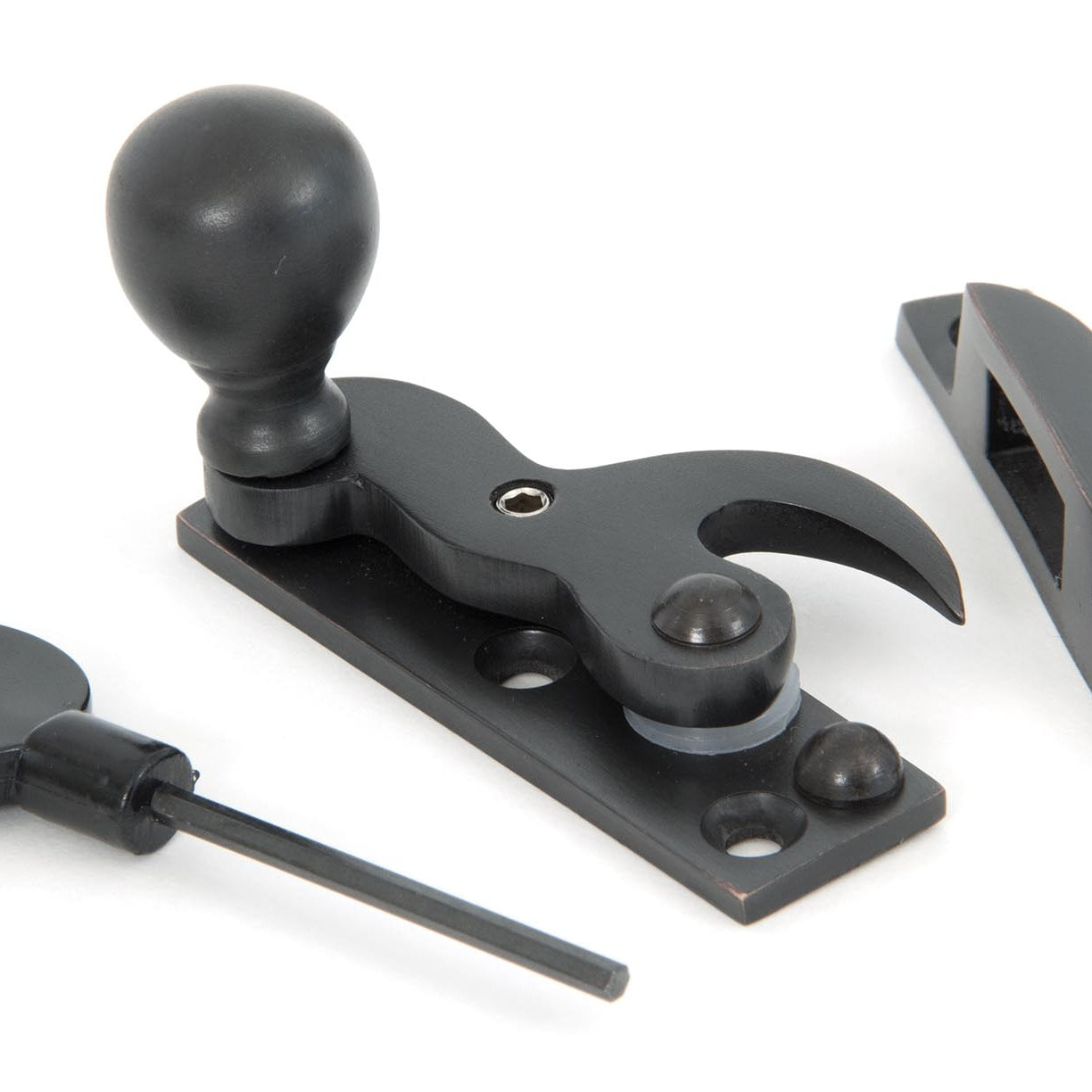 From The Anvil's Beeswax Sash Hook Fastener