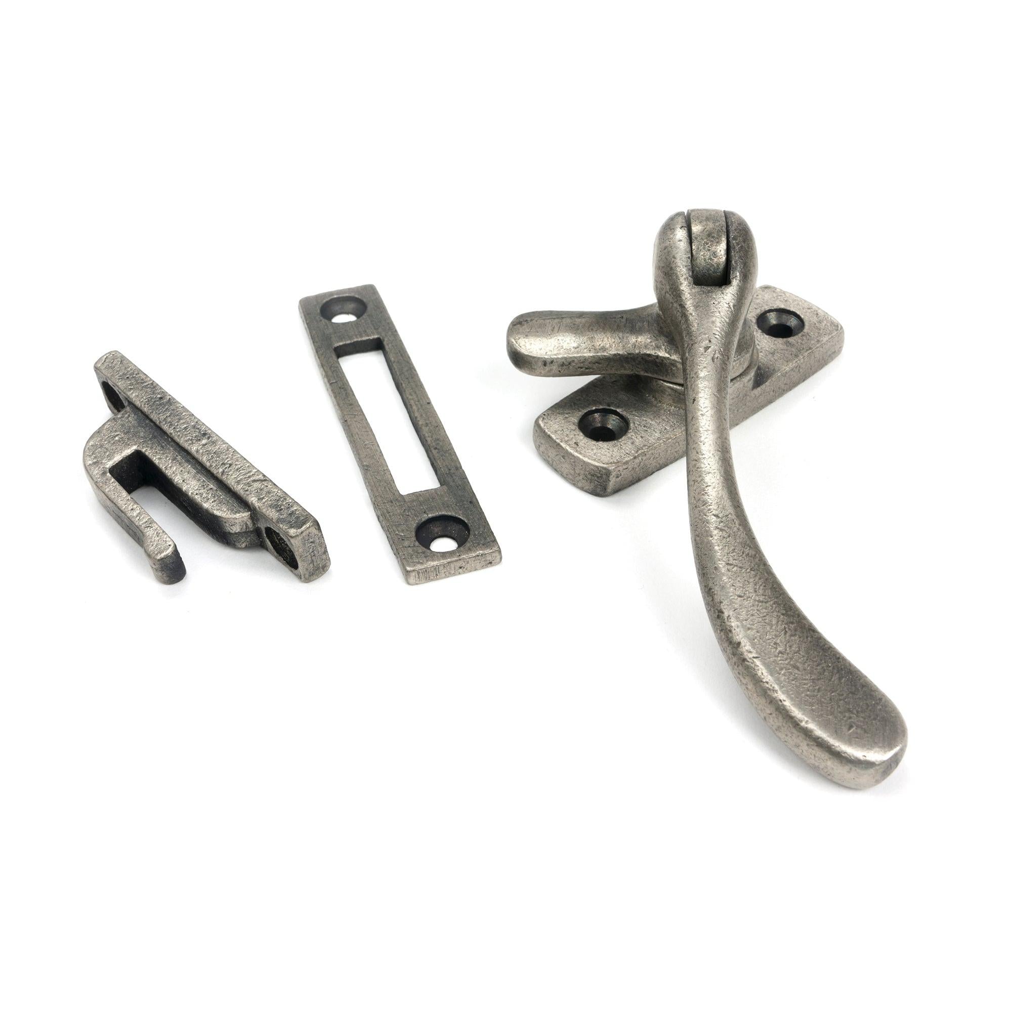 From The Anvil's Antique Pewter Peardrop Fastener