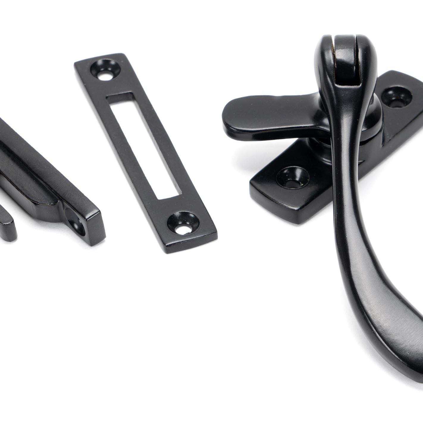 From The Anvil's Black Peardrop Fastener