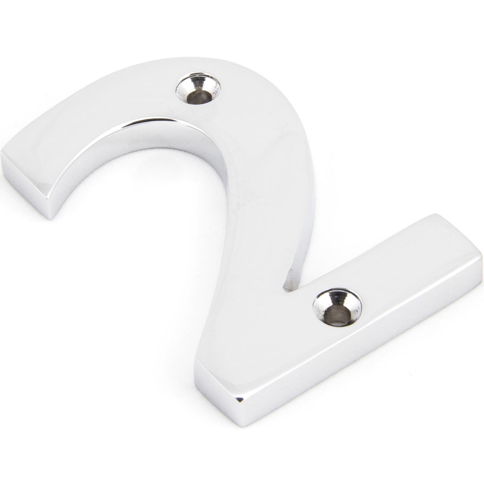 From The Anvil's Polished Chrome Polished Chrome Numeral
