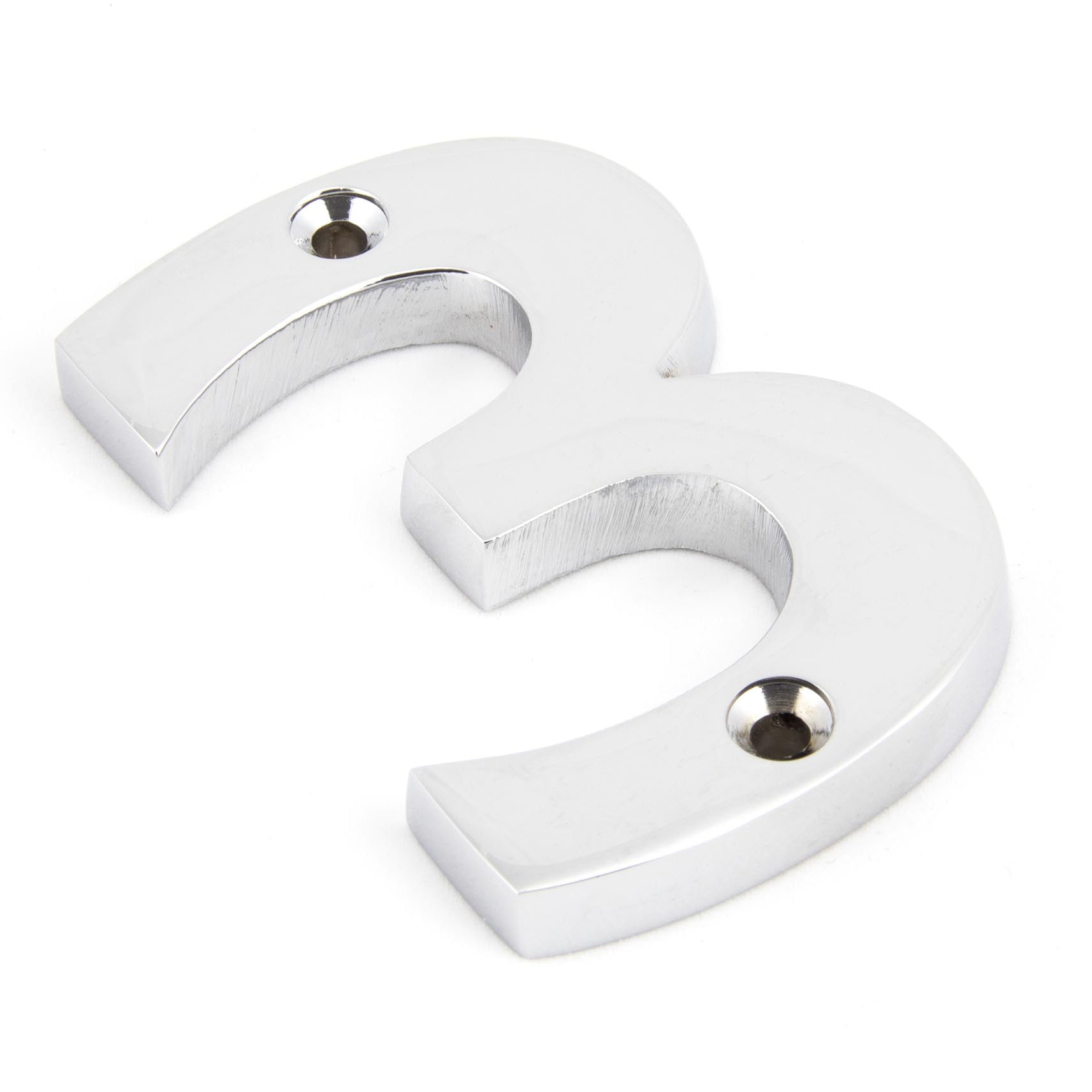 From The Anvil's Polished Chrome Polished Chrome Numeral