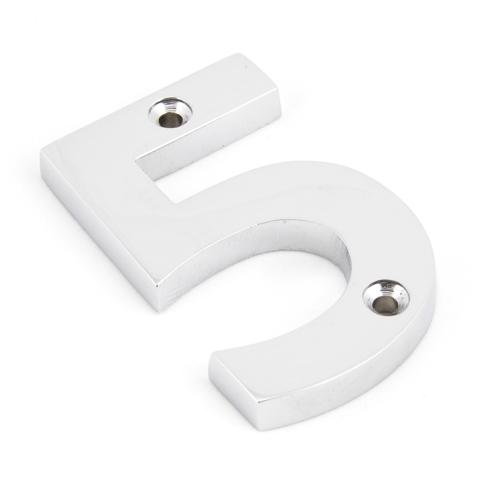 From The Anvil's Polished Chrome Polished Chrome Numeral