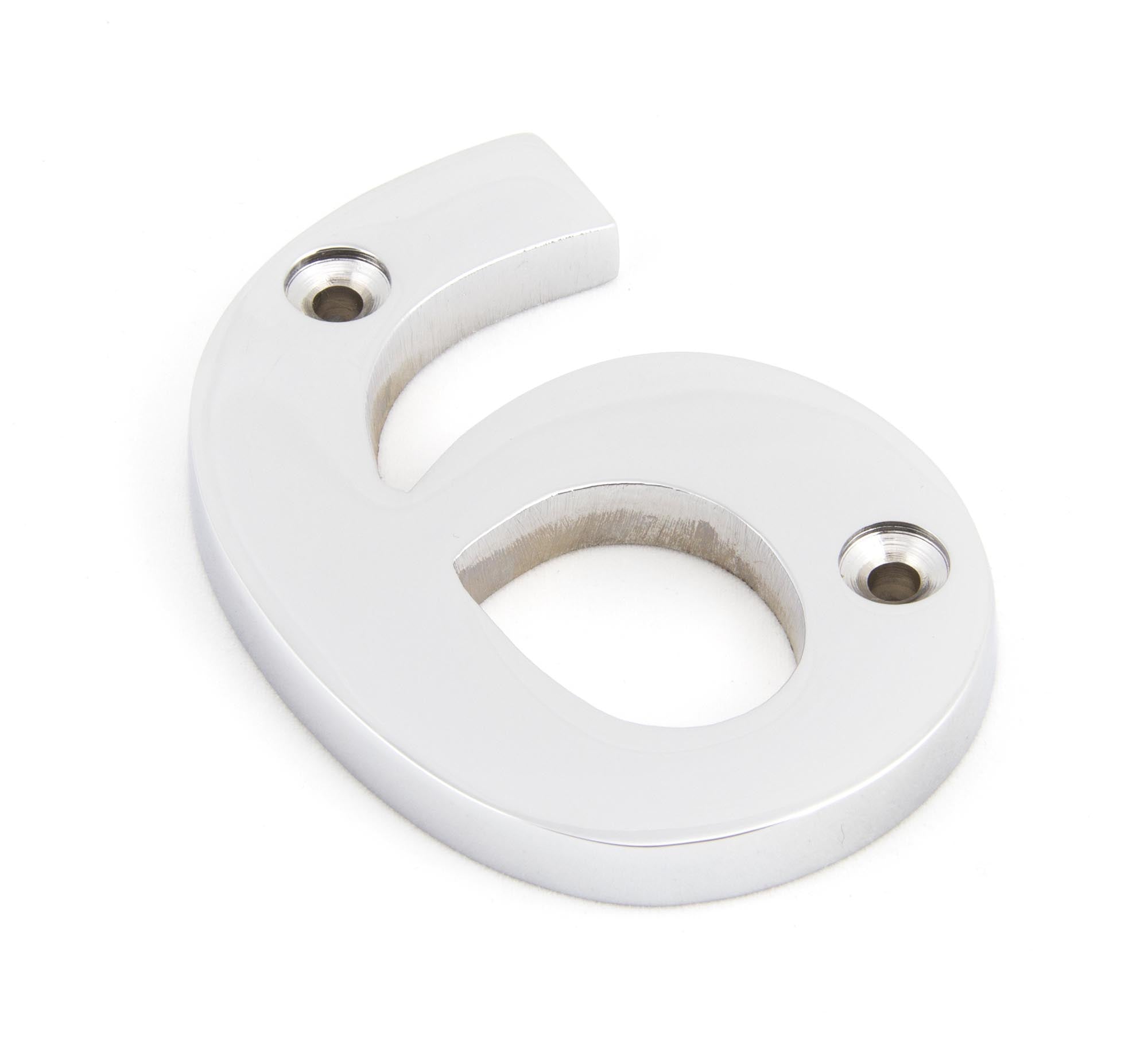 From The Anvil's Polished Chrome Polished Chrome Numeral