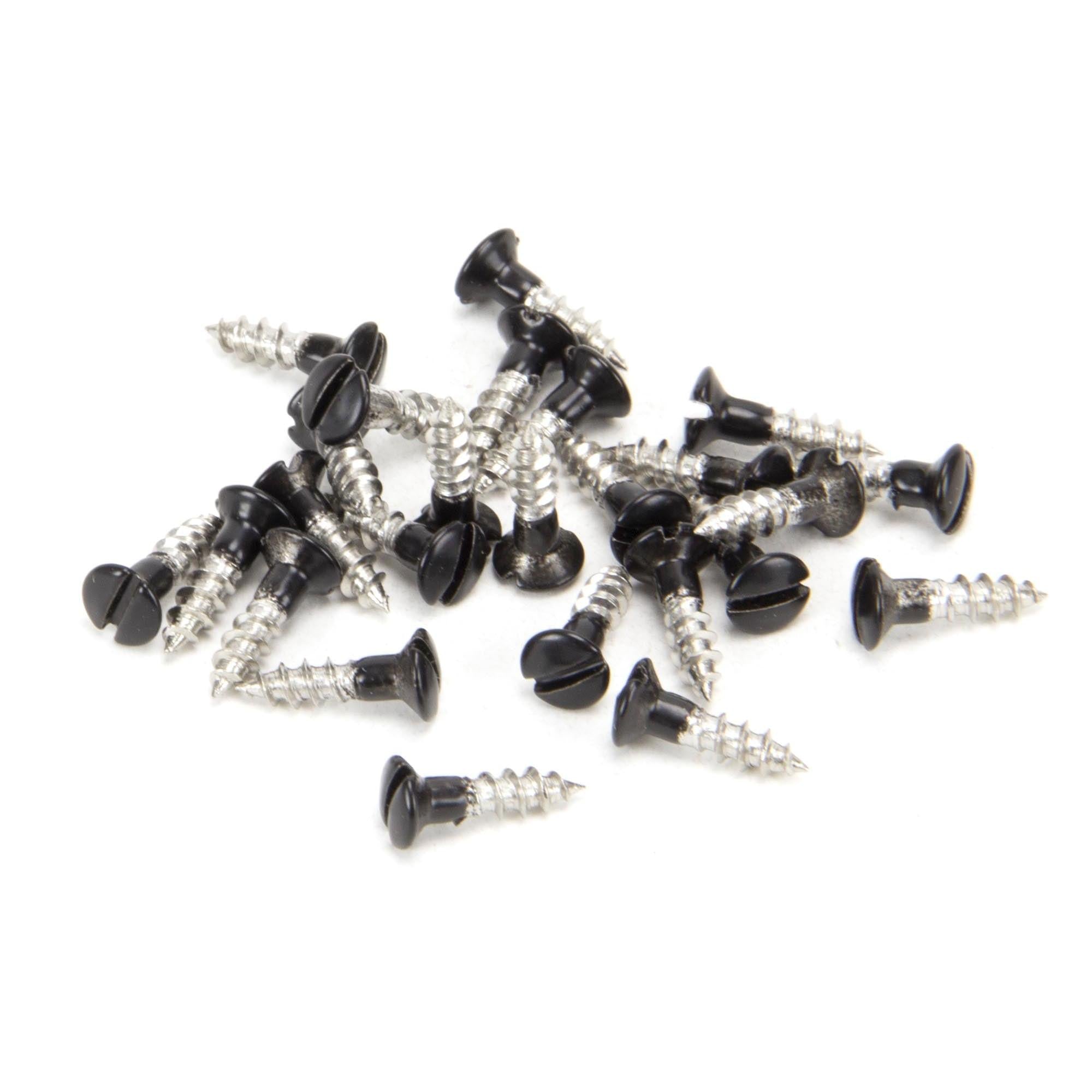 From The Anvil's Black Black SS Countersunk Raised Head Screws (25)