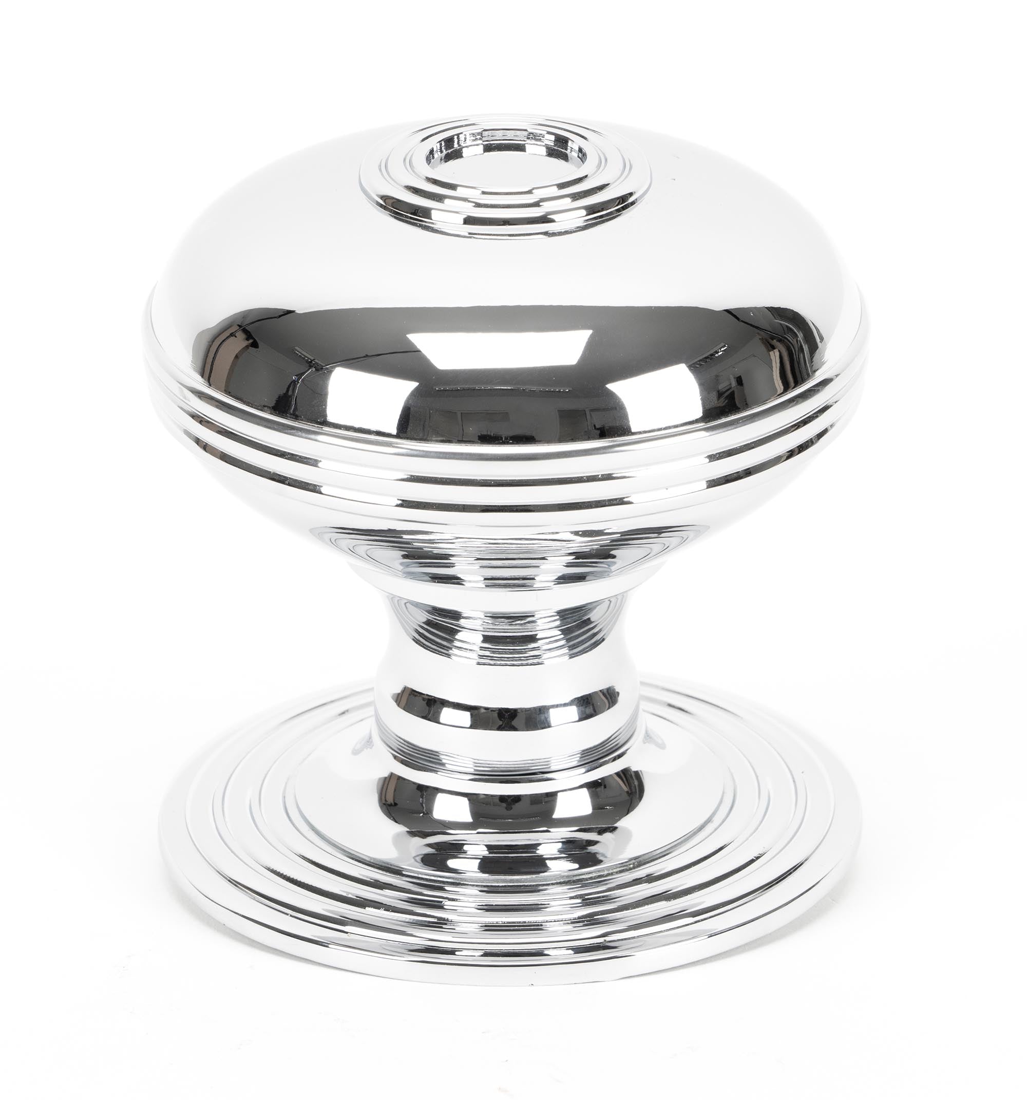 From The Anvil's Polished Chrome Prestbury Centre Door Knob
