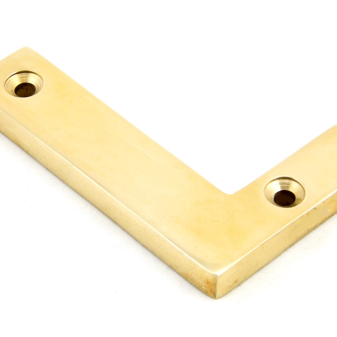 From The Anvil's Polished Brass Polished Brass Letter