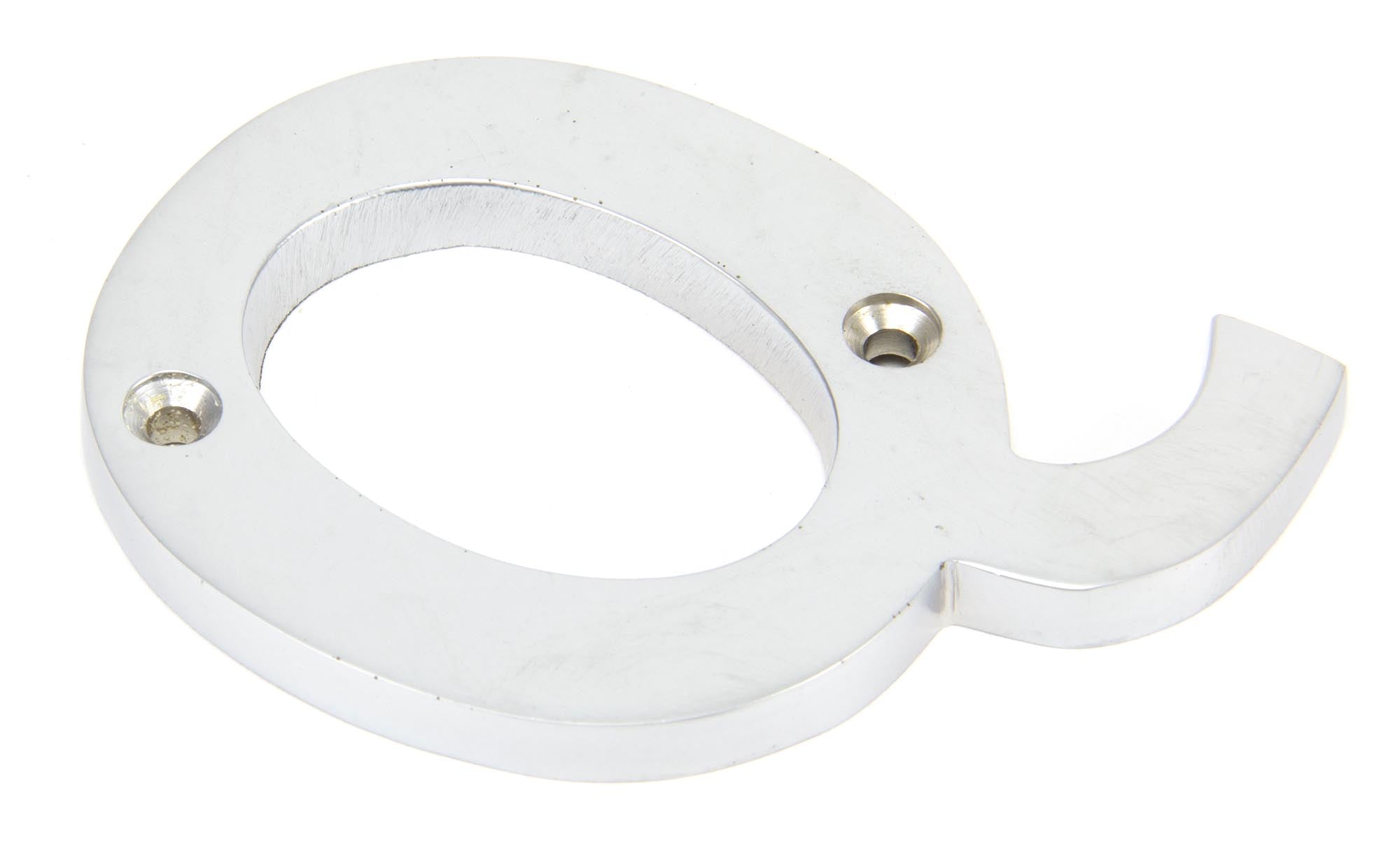 From The Anvil's Satin Chrome Satin Chrome Letter