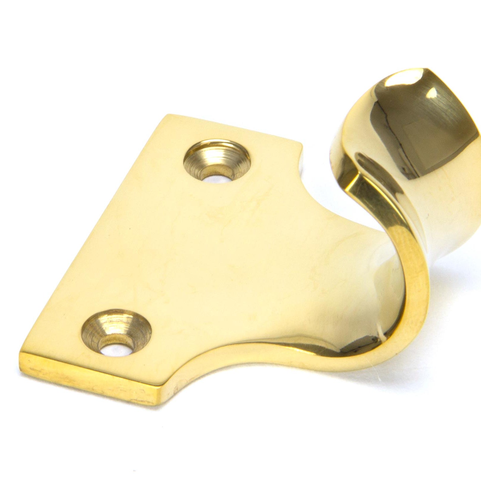 From The Anvil's Polished Brass Sash Lift