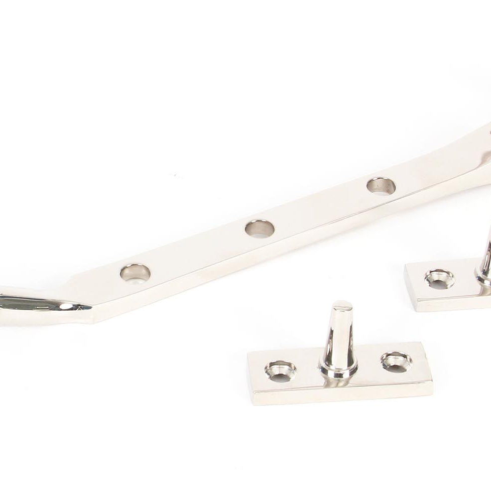 From The Anvil's Polished Nickel Reeded Stay