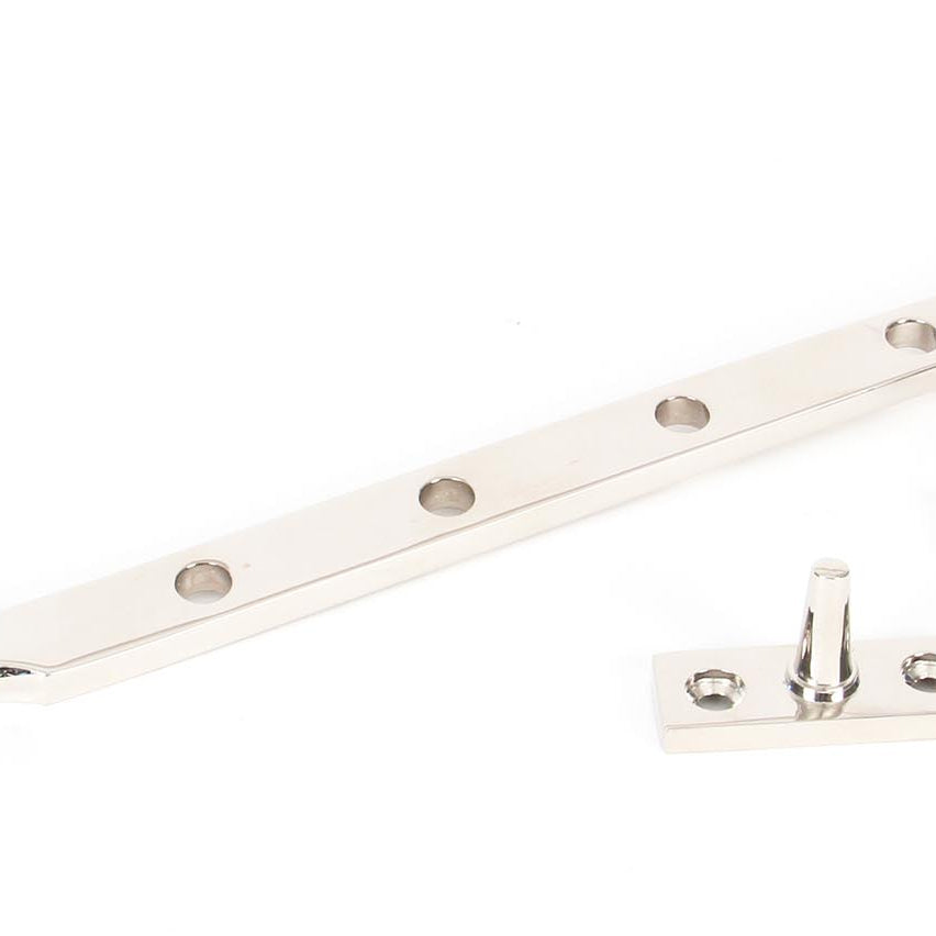 From The Anvil's Polished Nickel Reeded Stay